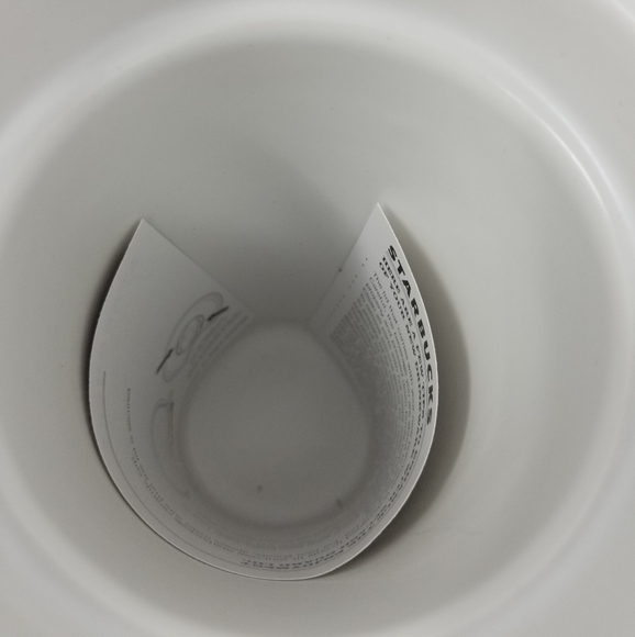 Starbucks Vintage NEW Red Ceramic Travel Mug. - Picture 11 of 11